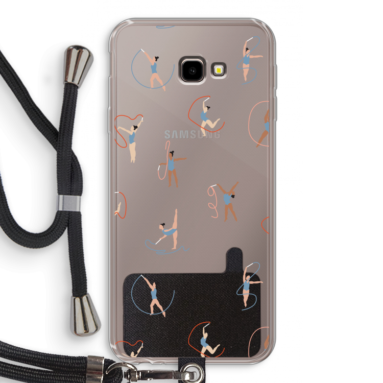 Dancing #3: Samsung Galaxy J4 Plus Transparant Hoesje met koord