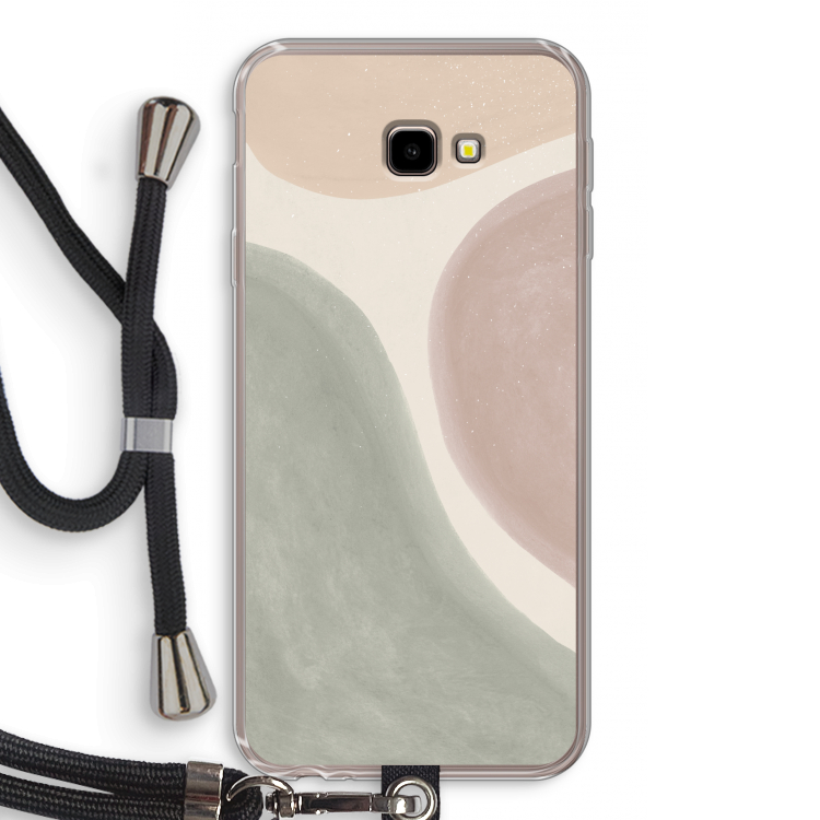Geo #6: Samsung Galaxy J4 Plus Transparant Hoesje met koord