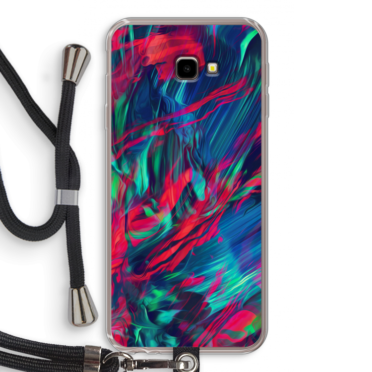 Pilgrims Of The Sea: Samsung Galaxy J4 Plus Transparant Hoesje met koord