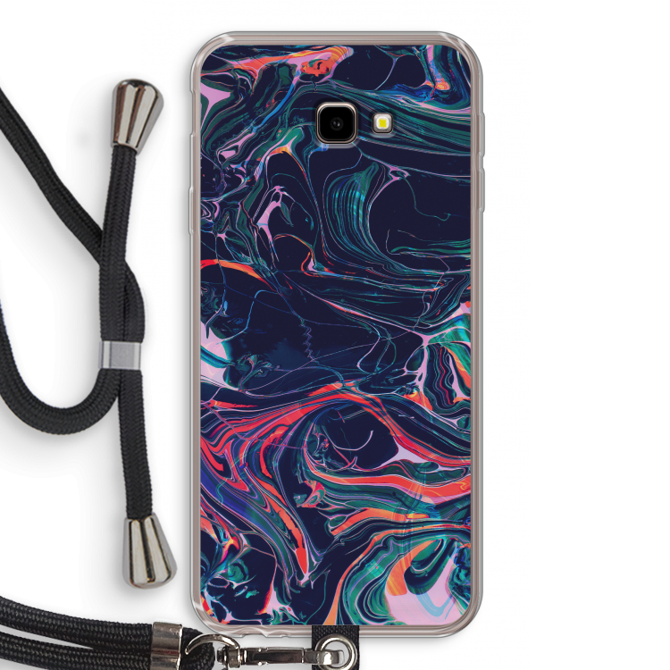 Light Years Beyond: Samsung Galaxy J4 Plus Transparant Hoesje met koord