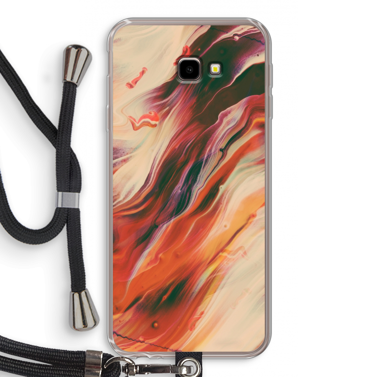 Forgotten Lands: Samsung Galaxy J4 Plus Transparant Hoesje met koord