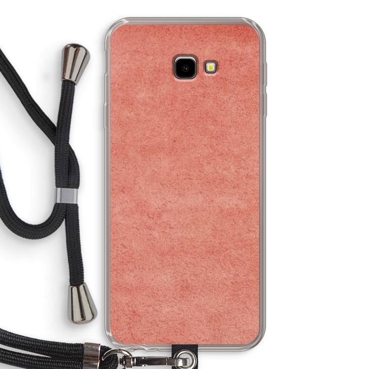 Marrakech Walls: Samsung Galaxy J4 Plus Transparant Hoesje met koord