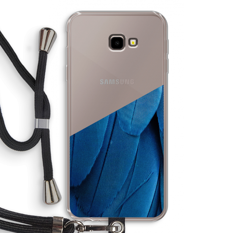 Pauw: Samsung Galaxy J4 Plus Transparant Hoesje met koord
