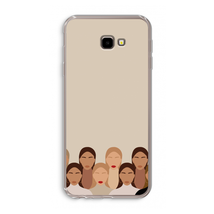 Girls girls girls: Samsung Galaxy J4 Plus Transparant Hoesje