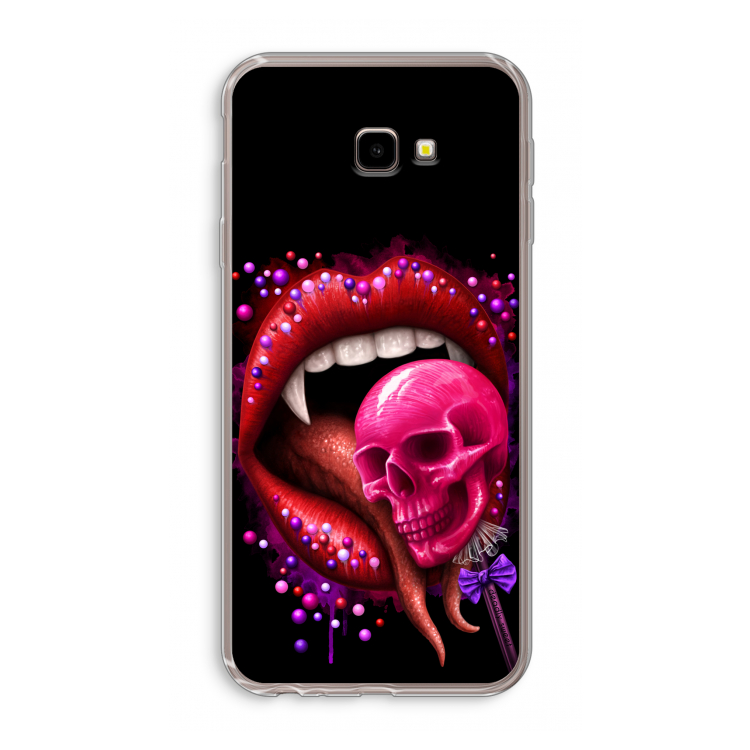 Dodelijk zoet: Samsung Galaxy J4 Plus Transparant Hoesje