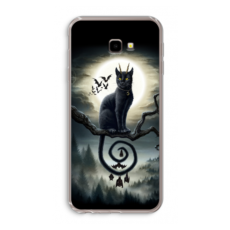 Moonlight Companions: Samsung Galaxy J4 Plus Transparant Hoesje