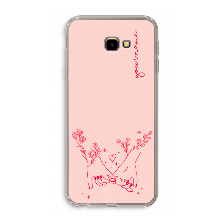 Best Friends: Samsung Galaxy J4 Plus Transparant Hoesje