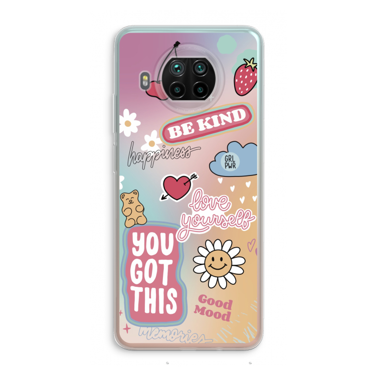 Positivity: Xiaomi Mi 10T Lite 5G Transparant Hoesje