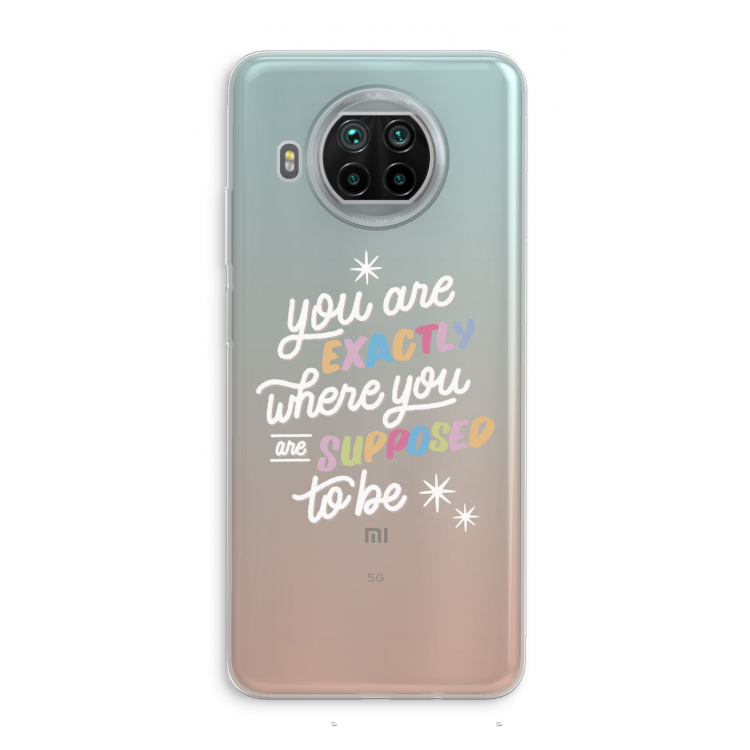 Right Place: Xiaomi Mi 10T Lite 5G Transparant Hoesje