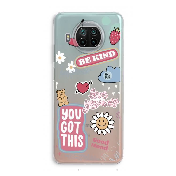 Positivity: Xiaomi Mi 10T Lite 5G Transparant Hoesje