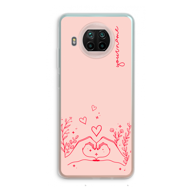 Love is in the air: Xiaomi Mi 10T Lite 5G Transparant Hoesje