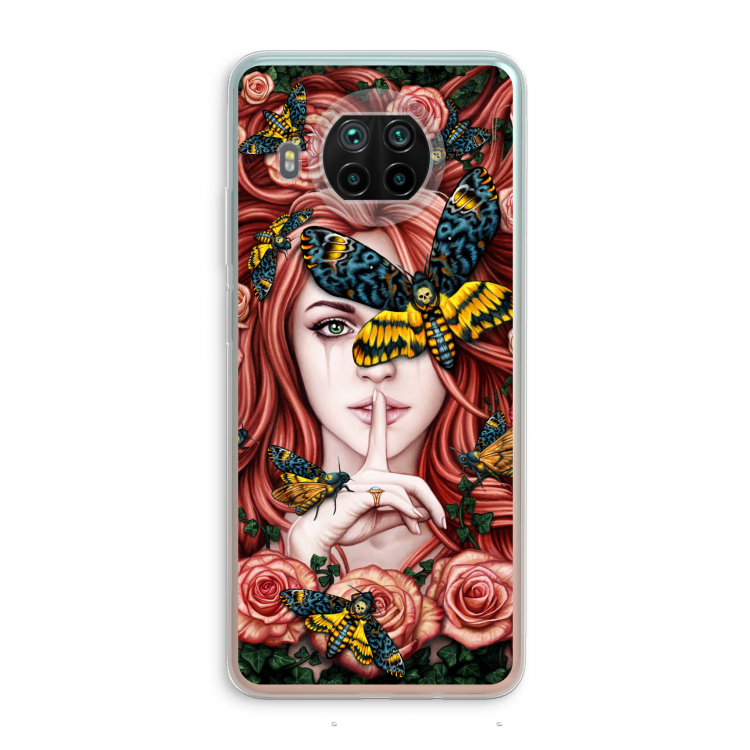 Lady Moth: Xiaomi Mi 10T Lite 5G Transparant Hoesje