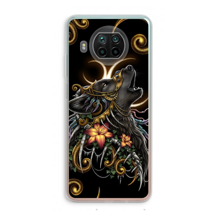 Huilende Wolf: Xiaomi Mi 10T Lite 5G Transparant Hoesje