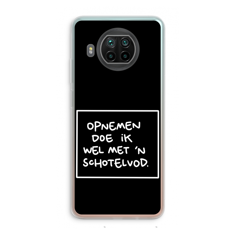 Schotelvod: Xiaomi Mi 10T Lite 5G Transparant Hoesje