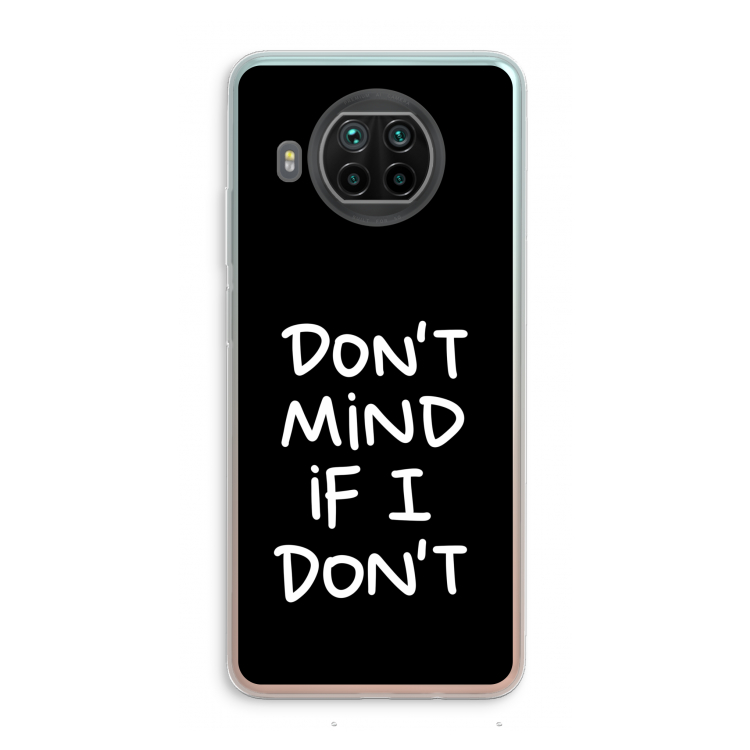 Don't Mind: Xiaomi Mi 10T Lite 5G Transparant Hoesje