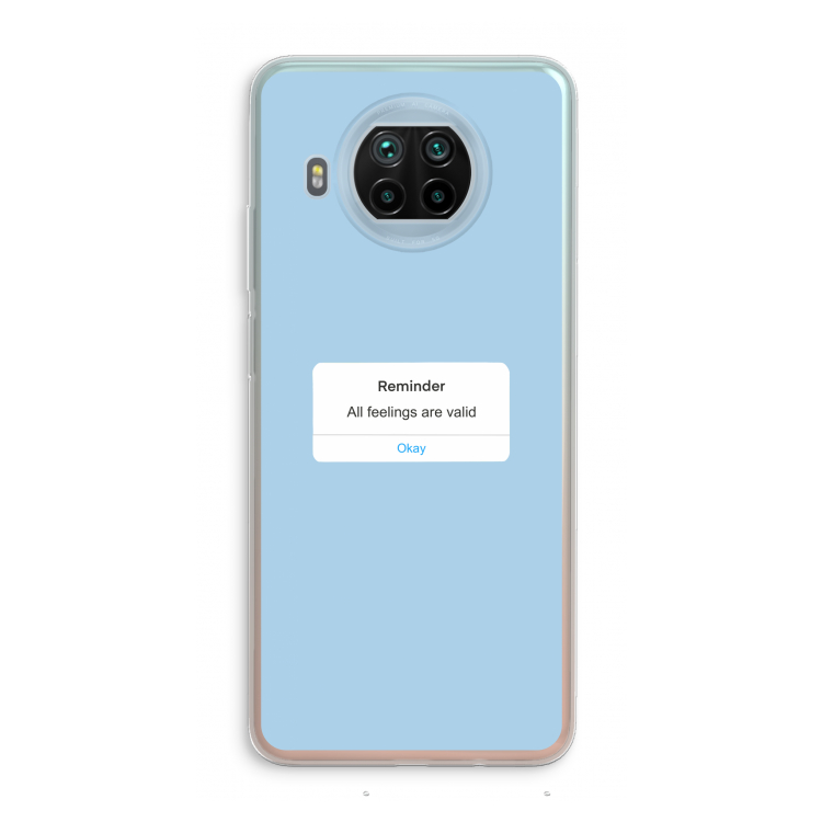 Reminder: Xiaomi Mi 10T Lite 5G Transparant Hoesje