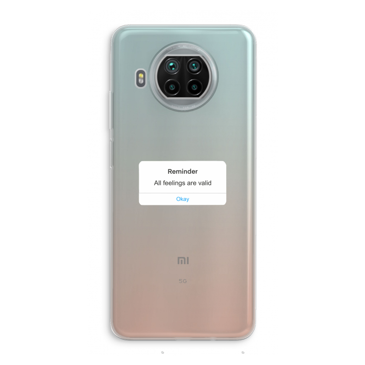Reminder: Xiaomi Mi 10T Lite 5G Transparant Hoesje