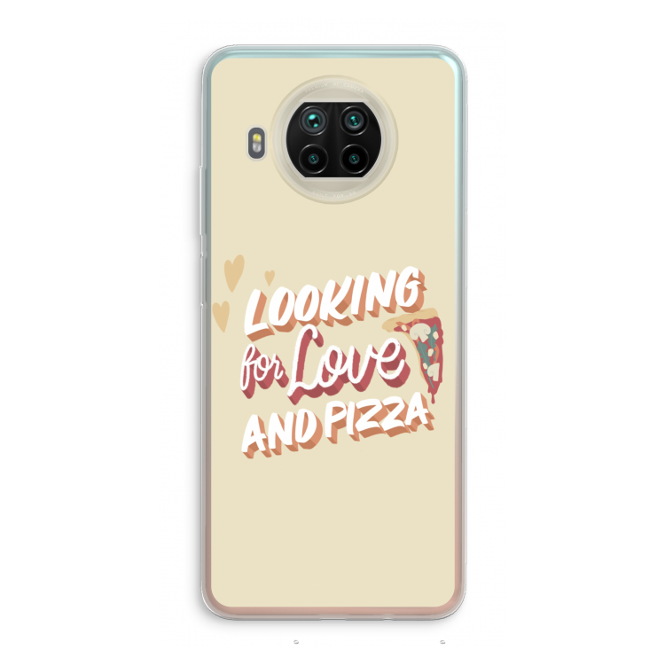 Pizza is the answer: Xiaomi Mi 10T Lite 5G Transparant Hoesje