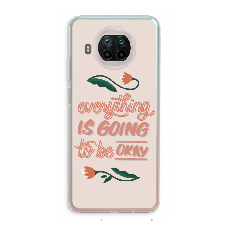 Optimistic flower girl: Xiaomi Mi 10T Lite 5G Transparant Hoesje