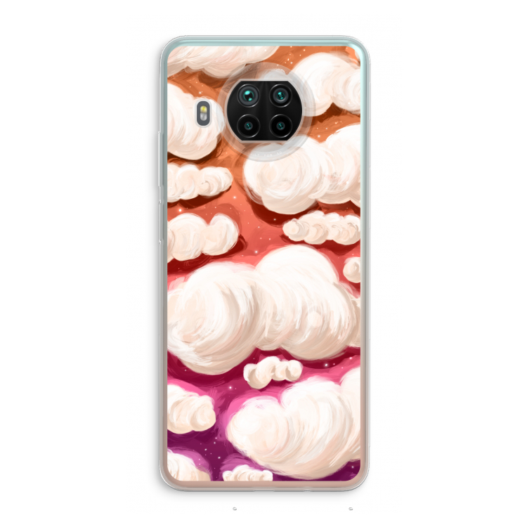 Katoen Wolken: Xiaomi Mi 10T Lite 5G Transparant Hoesje