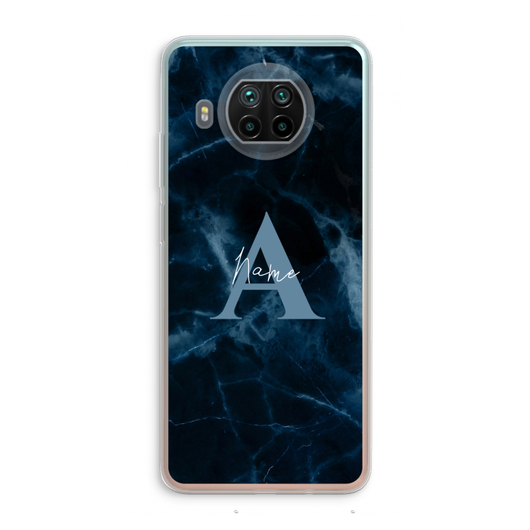 Midnight Marble: Xiaomi Mi 10T Lite 5G Transparant Hoesje