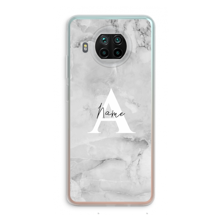 Ivory Marble: Xiaomi Mi 10T Lite 5G Transparant Hoesje