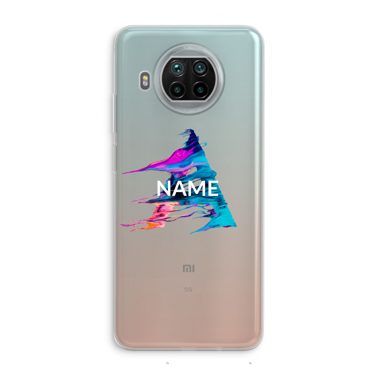 Abstract Spectrum: Xiaomi Mi 10T Lite 5G Transparant Hoesje