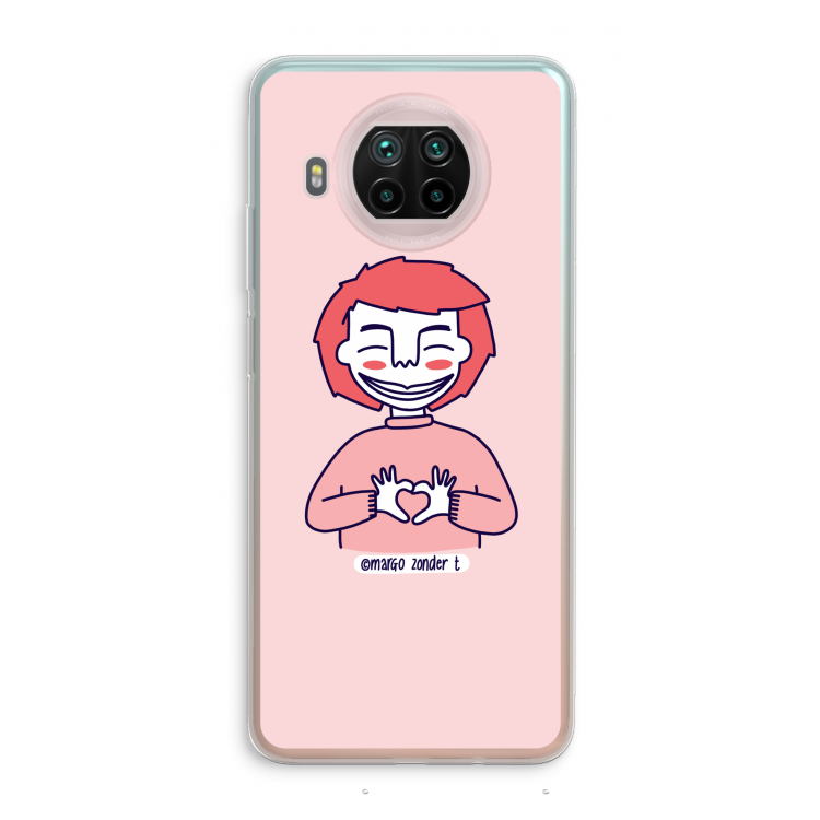 Hartje: Xiaomi Mi 10T Lite 5G Transparant Hoesje