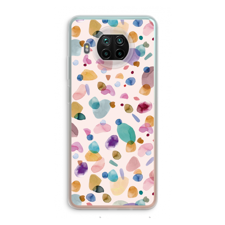 Terrazzo Memphis Pink: Xiaomi Mi 10T Lite 5G Transparant Hoesje