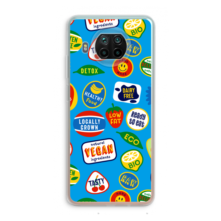 Fruitsticker: Xiaomi Mi 10T Lite 5G Transparant Hoesje