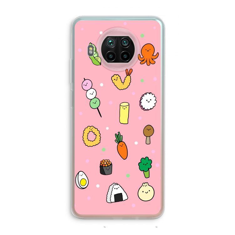 Happy bento friends: Xiaomi Mi 10T Lite 5G Transparant Hoesje
