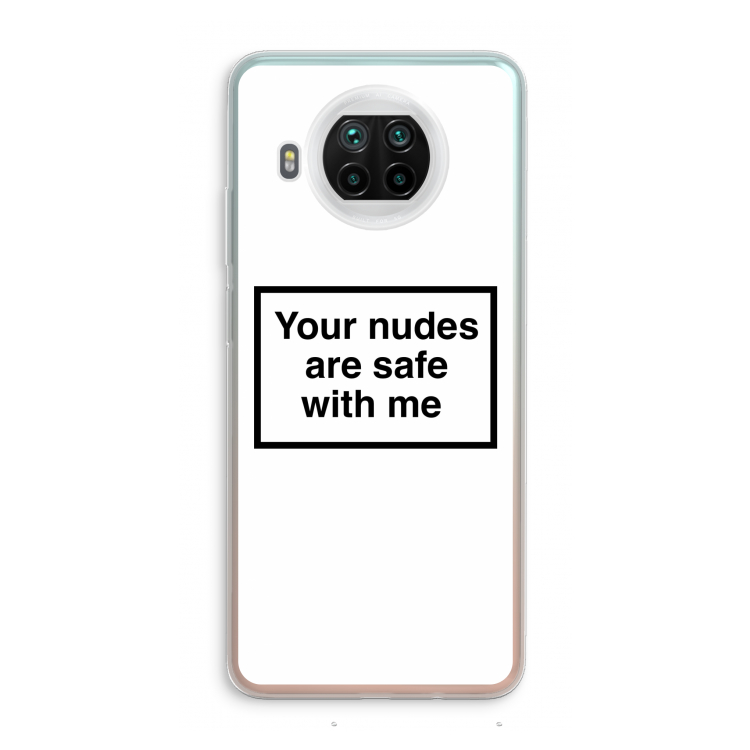 Safe with me: Xiaomi Mi 10T Lite 5G Transparant Hoesje