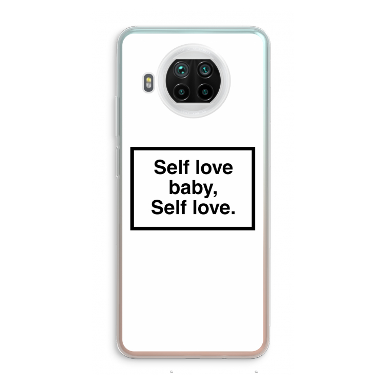 Self love: Xiaomi Mi 10T Lite 5G Transparant Hoesje