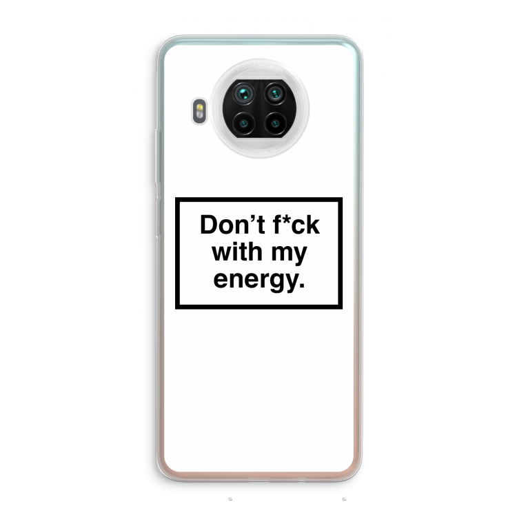 My energy: Xiaomi Mi 10T Lite 5G Transparant Hoesje