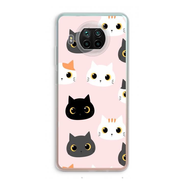 Katten: Xiaomi Mi 10T Lite 5G Transparant Hoesje