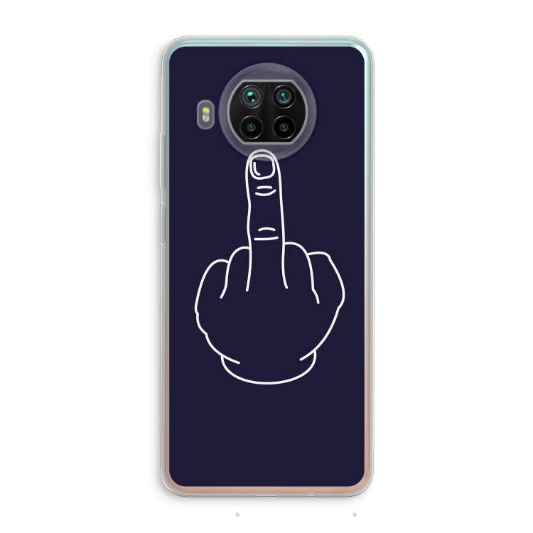 F**k U: Xiaomi Mi 10T Lite 5G Transparant Hoesje