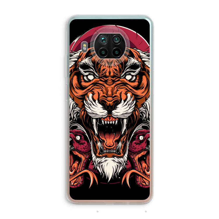 Tiger and Rattlesnakes: Xiaomi Mi 10T Lite 5G Transparant Hoesje