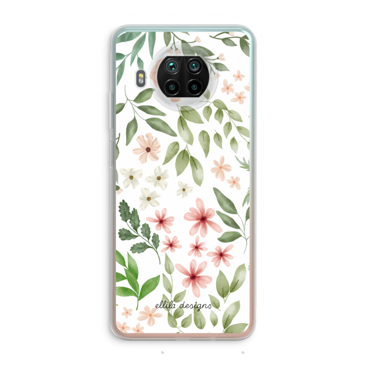 Botanical sweet flower heaven: Xiaomi Mi 10T Lite 5G Transparant Hoesje