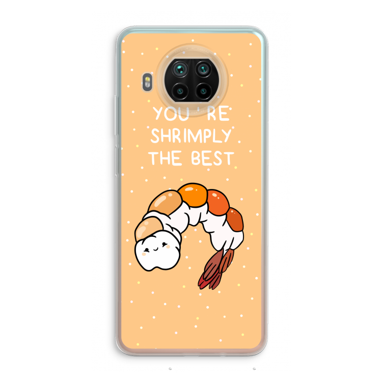 You're Shrimply The Best: Xiaomi Mi 10T Lite 5G Transparant Hoesje