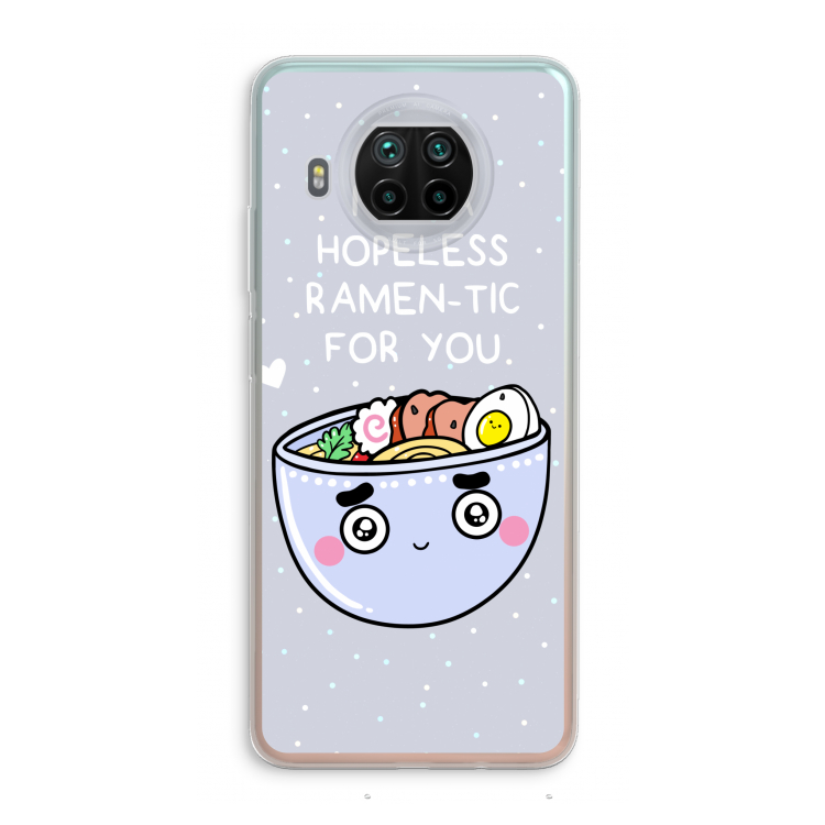 I'm A Hopeless Ramen-Tic For You: Xiaomi Mi 10T Lite 5G Transparant Hoesje