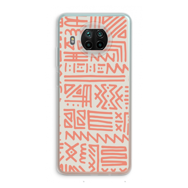 Marrakech Pink: Xiaomi Mi 10T Lite 5G Transparant Hoesje