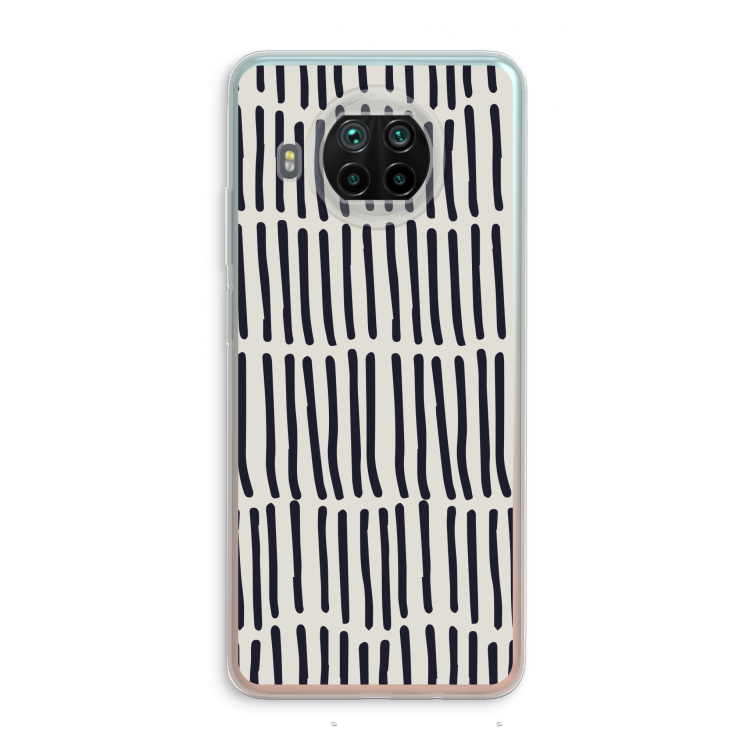 Moroccan stripes: Xiaomi Mi 10T Lite 5G Transparant Hoesje