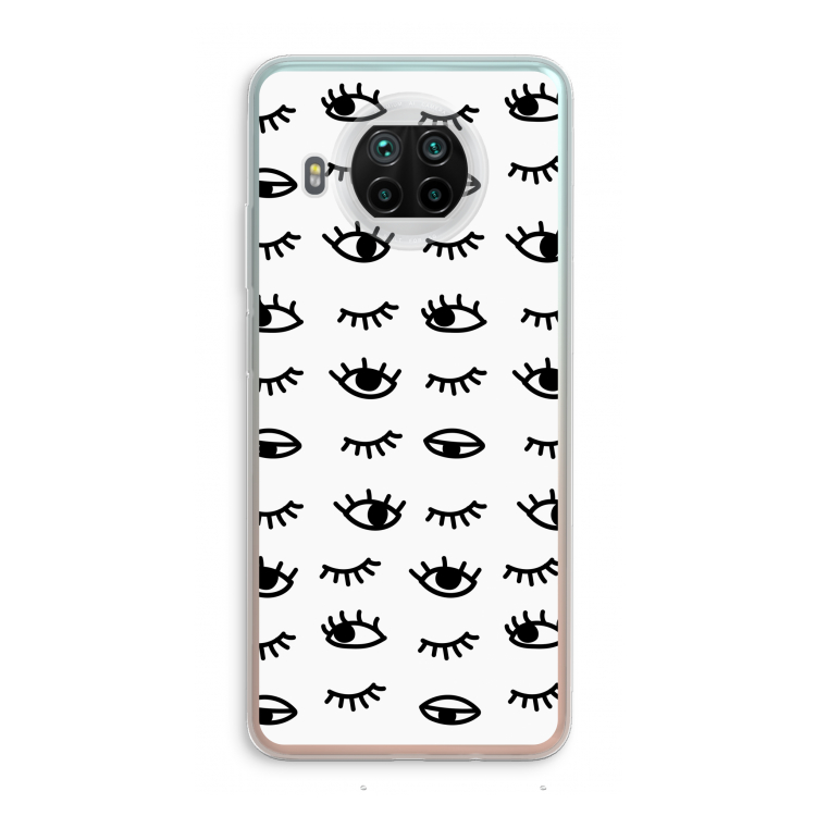 Eye pattern #2: Xiaomi Mi 10T Lite 5G Transparant Hoesje
