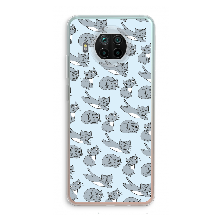 Poezen: Xiaomi Mi 10T Lite 5G Transparant Hoesje