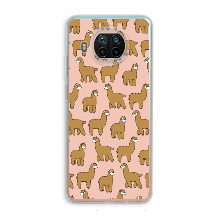Alpacas: Xiaomi Mi 10T Lite 5G Transparant Hoesje