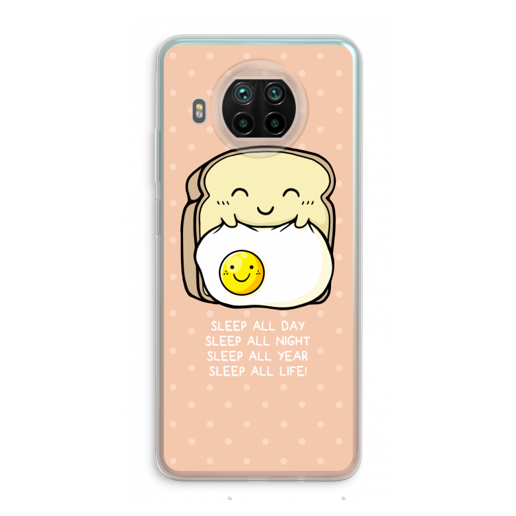 Sleep All Day: Xiaomi Mi 10T Lite 5G Transparant Hoesje