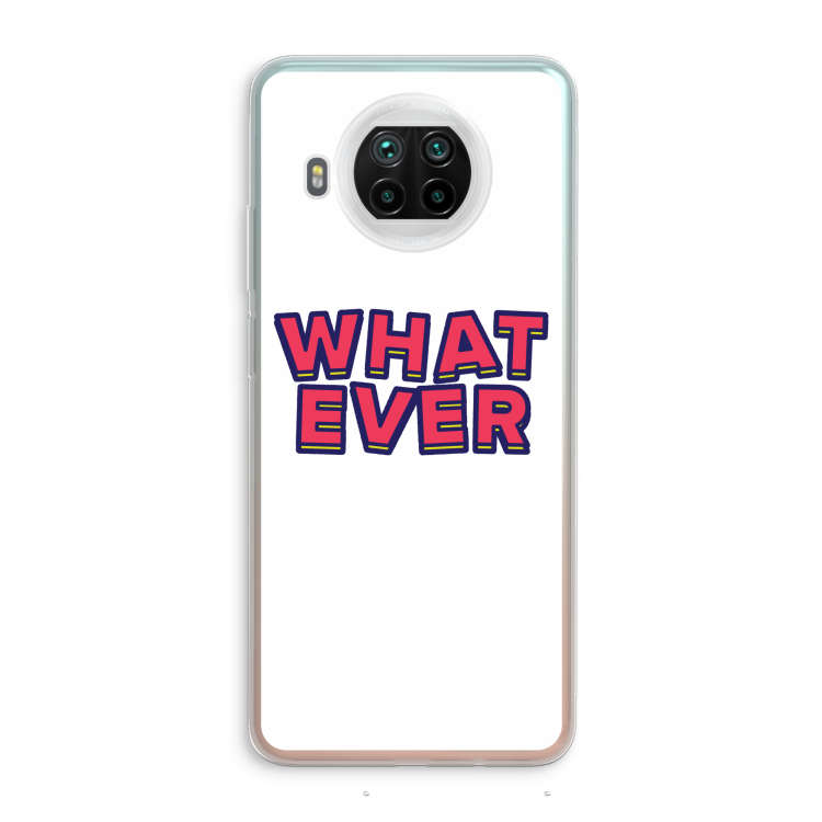 Whatever: Xiaomi Mi 10T Lite 5G Transparant Hoesje