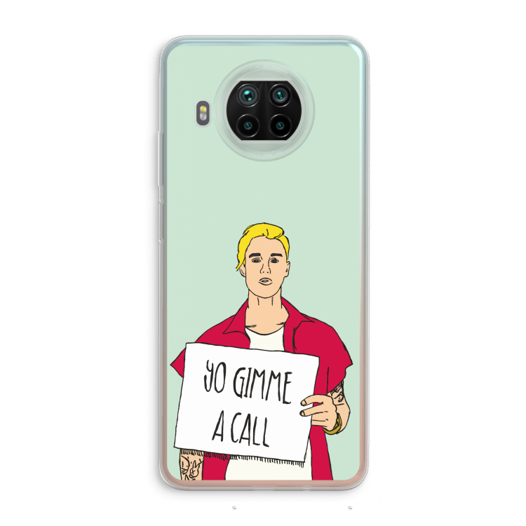 Gimme a call: Xiaomi Mi 10T Lite 5G Transparant Hoesje