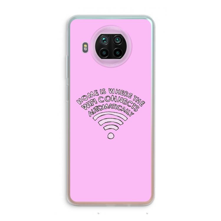Home Is Where The Wifi Is: Xiaomi Mi 10T Lite 5G Transparant Hoesje