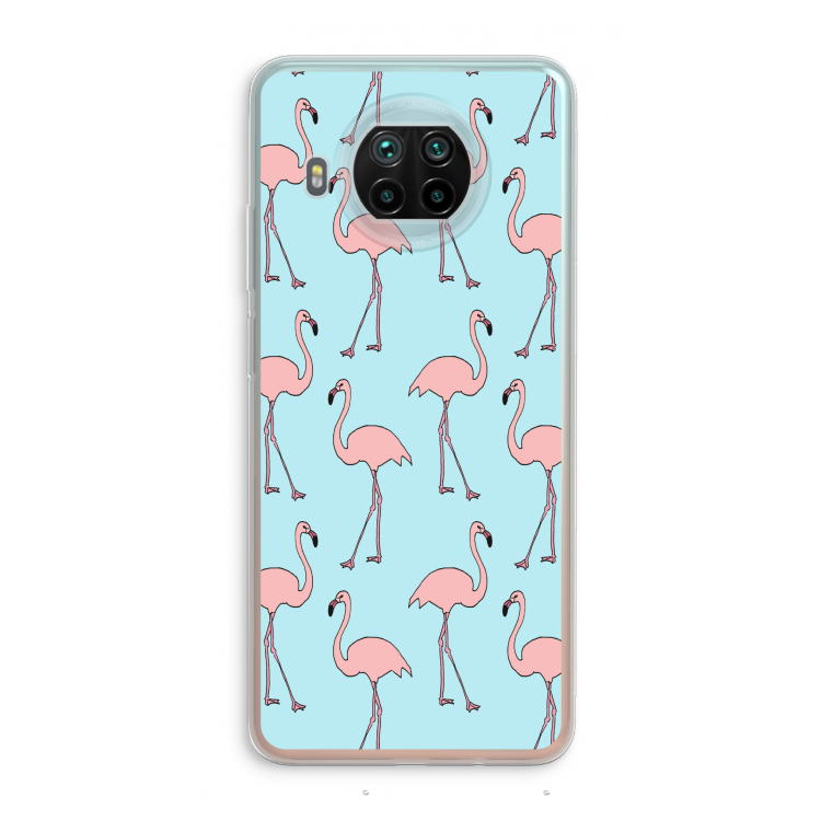 Anything Flamingoes: Xiaomi Mi 10T Lite 5G Transparant Hoesje
